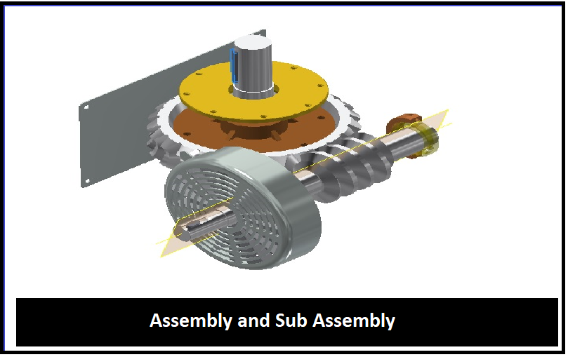 ساخت زیر مجموعه مونتاژی در محیط Assembly