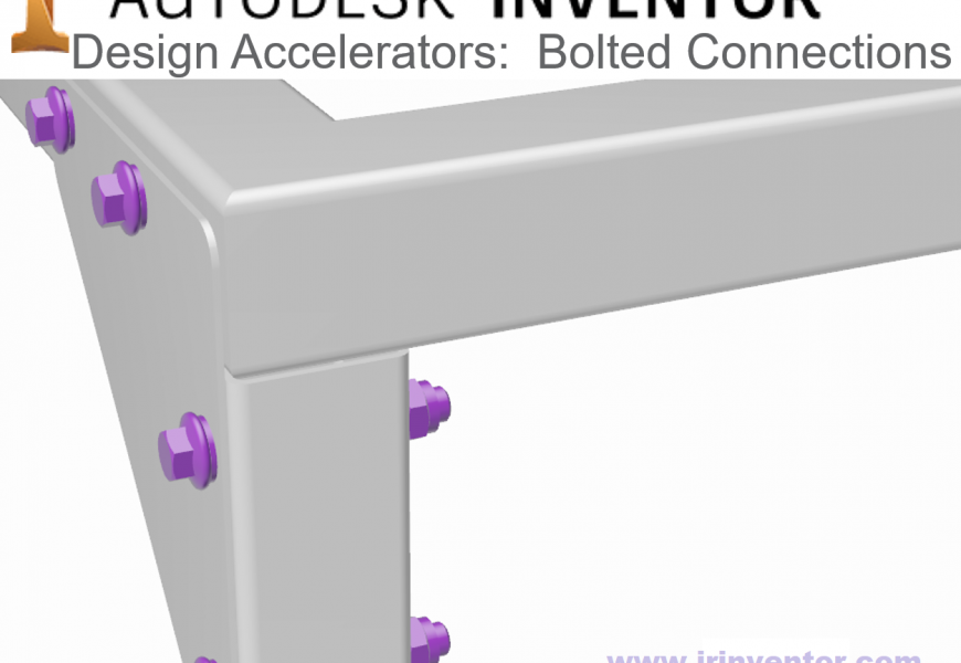 طراحی اتصالات جدا شدنی (پیچ و مهره) در نرم افزار اینونتور