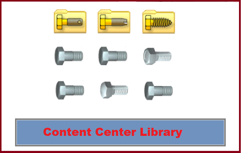 قطعات استاندارد مرکز محتویات  (Content Center Parts)