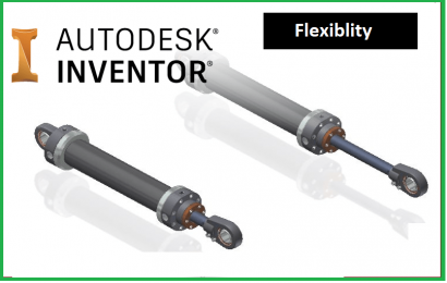 مفهوم انعطاف پذیری قطعات در نرم افزار اینونتور