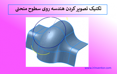 تکنیک تصویر کردن هندسه روی سطوح منحنی