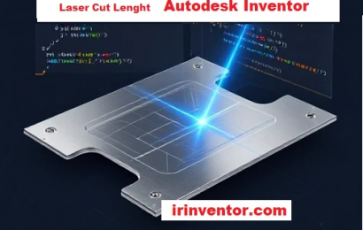 استخراج طول برش لیزر با iLogic نرمافزار اینونتور استخراج طول برش لیزر با iLogic نرمافزار اینونتور